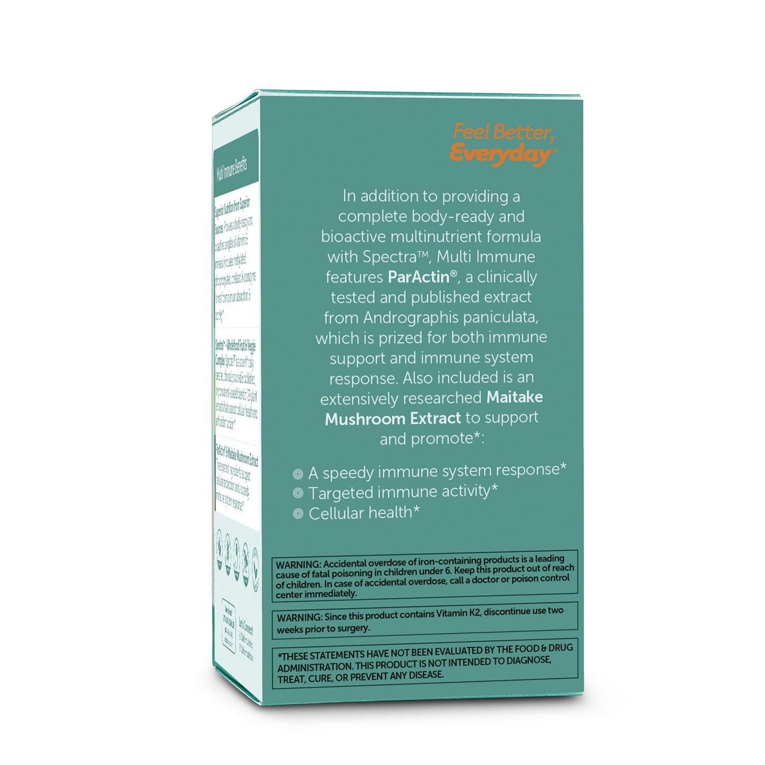 Multi Vitamin + Immune System Support - 60 Capsules (30 Servings)  | GNC